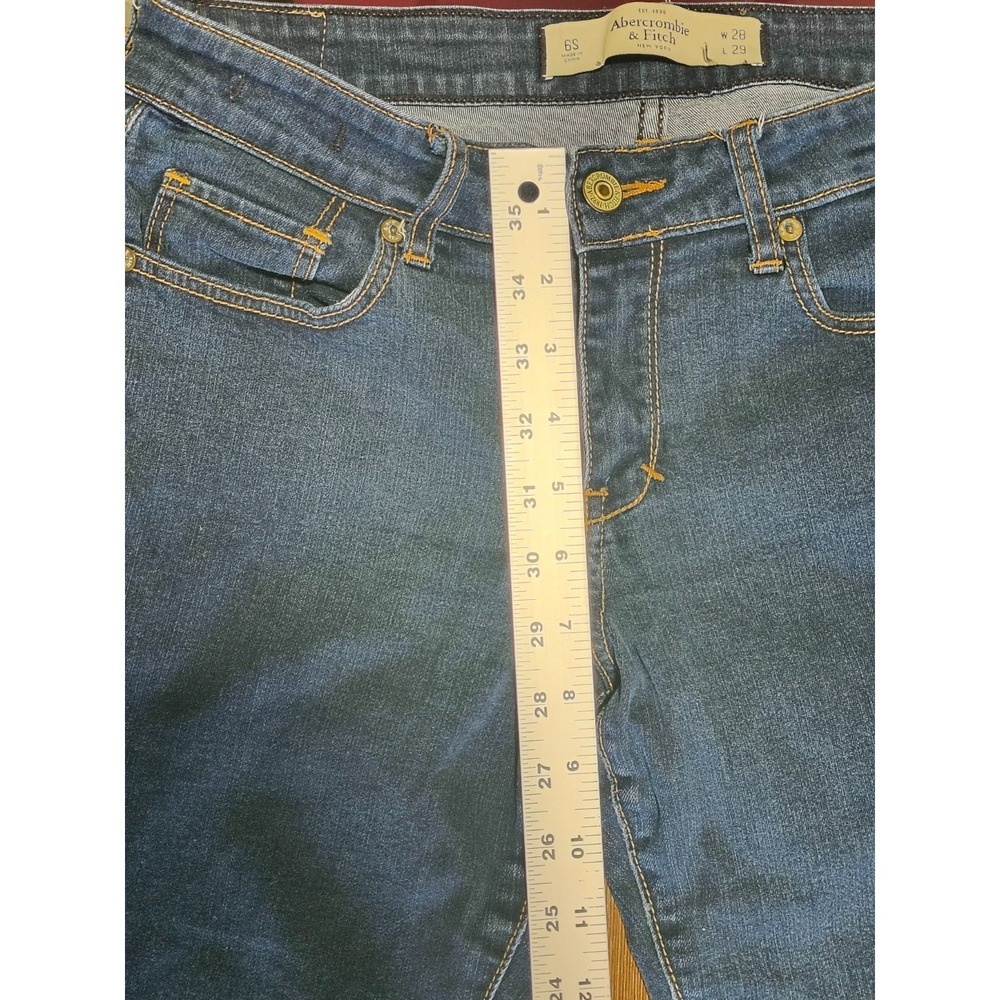 Abercrombie & Fitch Women’s Skinny Jeans - Dark Blue - Picture 7 of 10